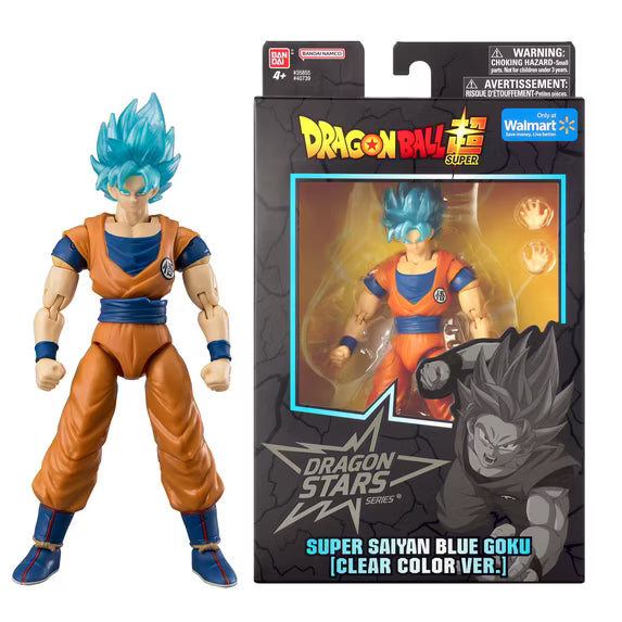 Dragon Stars Dragon Ball Super - Super Saiyan Blue Goku Clear Ver. Action Figure