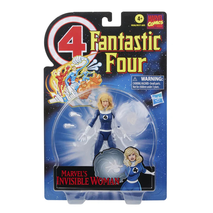 Marvel Legends Retro Fantastic Four: Invisible Woman Action Figure