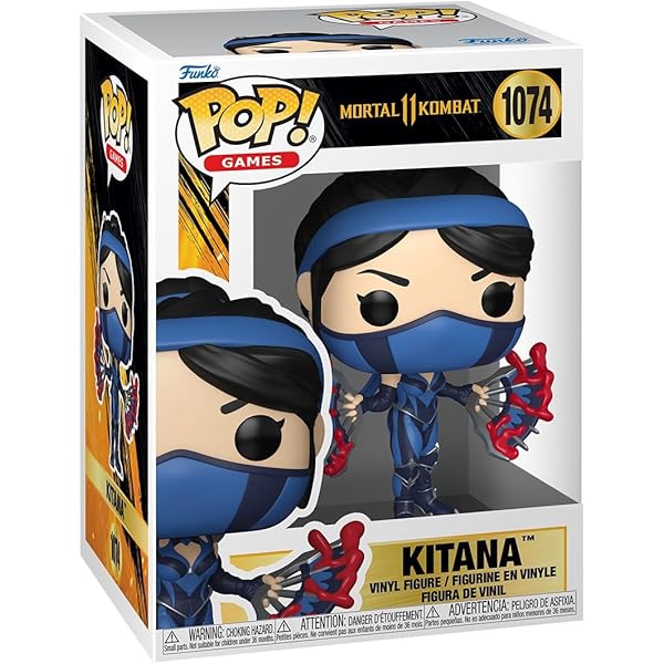 Funko Pop! Games: Mortal Kombat 11 – Kitana #1074 With Protector