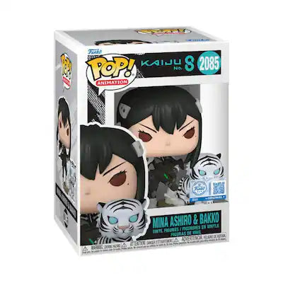 Funko Pop! Animation: Kaiju No.8 - Mina Ahiro & Bakko Exclusive #2085 With Protector