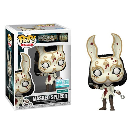 Funko Pop! Games: BioShock Masked Splicer Limited Edition #1196 With Protector