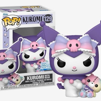 Funko Pop! Kuromi - Kuromi with Bear Exclusive #129 With Protector
