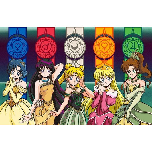 Sailor Moon as Disney Princesses Fan Art 11 x 17