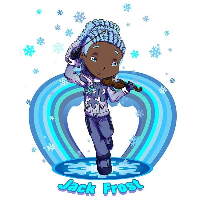 Jack Frost Rainbow Brite Fan Art (Select Size)