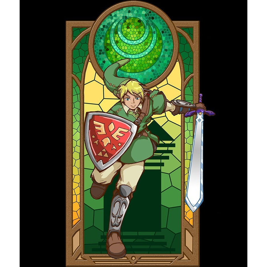 Legend of Zelda Link Hero of Courage Fan Art (Select Size)