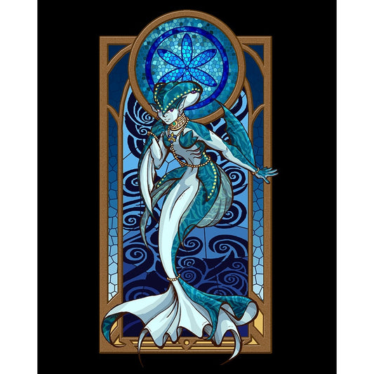 Legend of Zelda Ruto the Sage of Water Fan Art (Select Size)