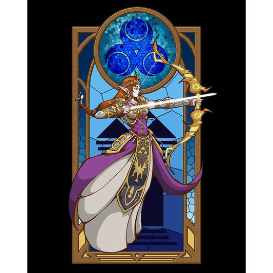 Legend of Zelda - Zelda Princess of Wisdom Fan Art (Select Size)