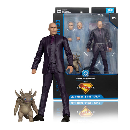DC Multiverse - Superman Movie (2025) Lex Luthor w Baby Kaiju Deluxe Theatrical Edition Figure