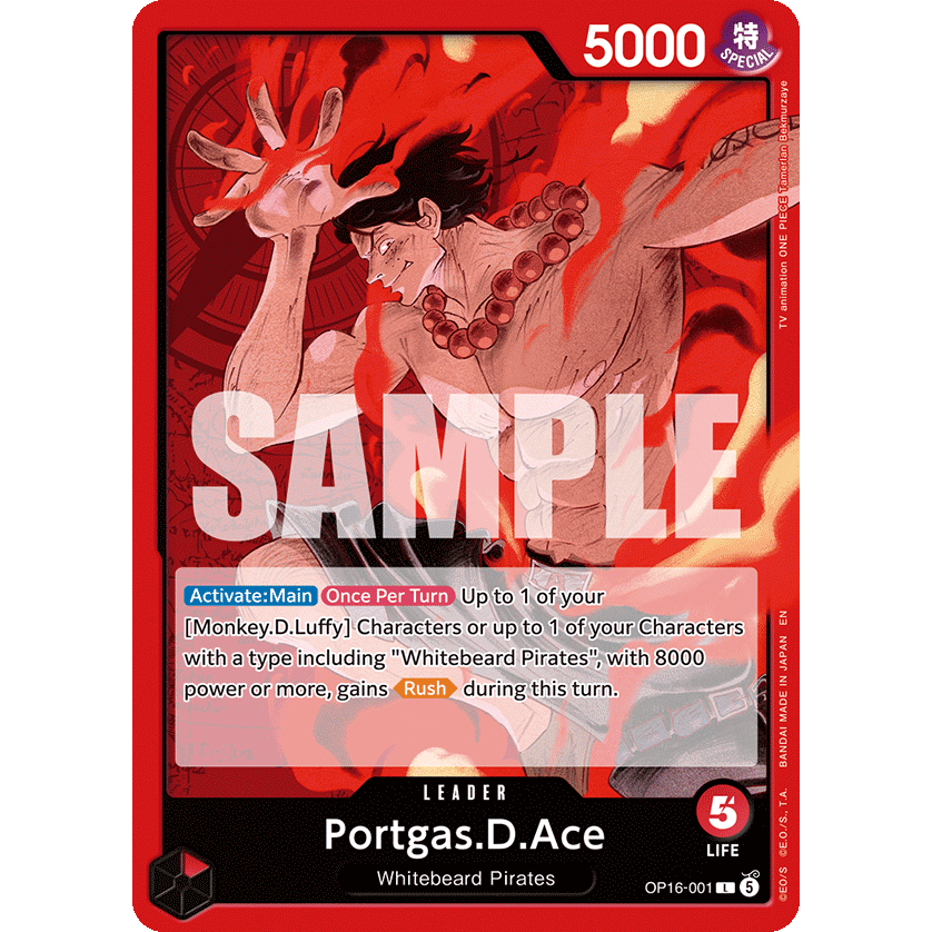 One Piece Card Game: The Time of Battle [OP-16] Booster Pack