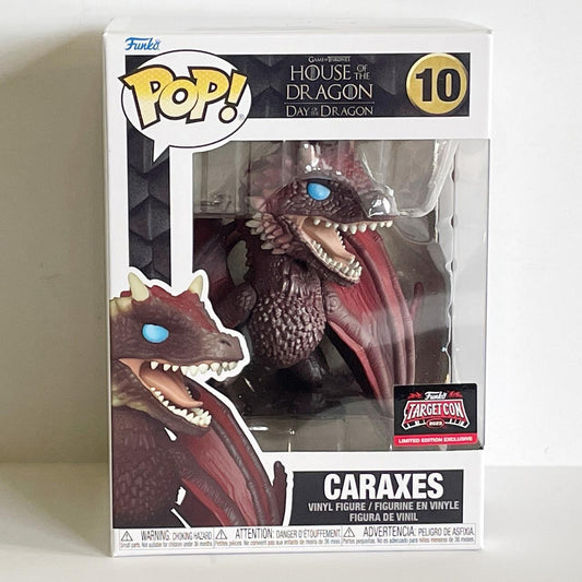 Game of Thrones - House of the Dragon: Day of the Dragon Caraxes # 10
TargetCon 2023 Limited Edition Exclusive Funko Pop