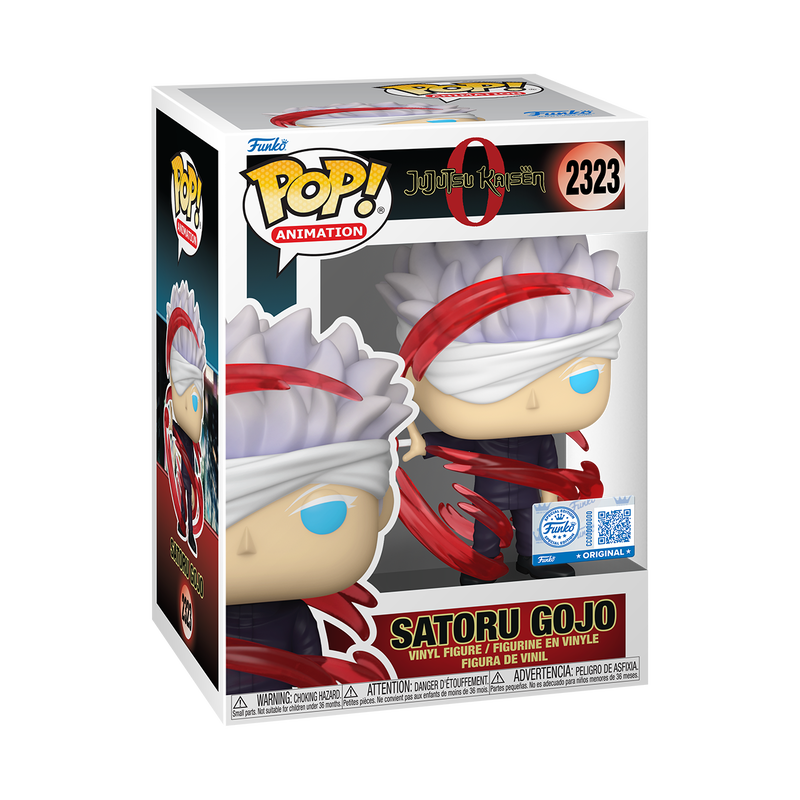 Funko Pop! Animation: Jujutsu Kaisen - Satoru Gojo Shared Exclusive #2323 With Protector
