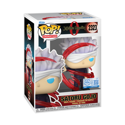 Funko Pop! Animation: Jujutsu Kaisen - Satoru Gojo Shared Exclusive #2323 With Protector