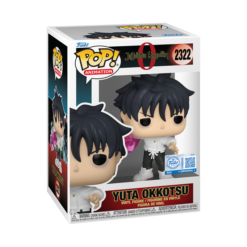 Funko Pop! Animation: Jujutsu Kaisen - Yuta Okkotsu Retail Exclusive #2322 With Protector