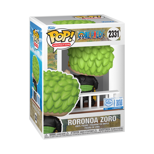 Funko Pop! Animation: One Piece Roronoa Zoro (Going Merry) Exclusive #2331 With Protector