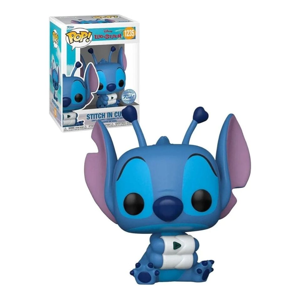 Disney Lilo & Stitch - Stitch in Cuffs # 1235 (Special Edition) Funko Pop