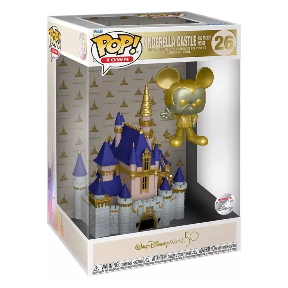 Disney - Cinderella Castle with Mickey Mouse # 26 Funko Pop