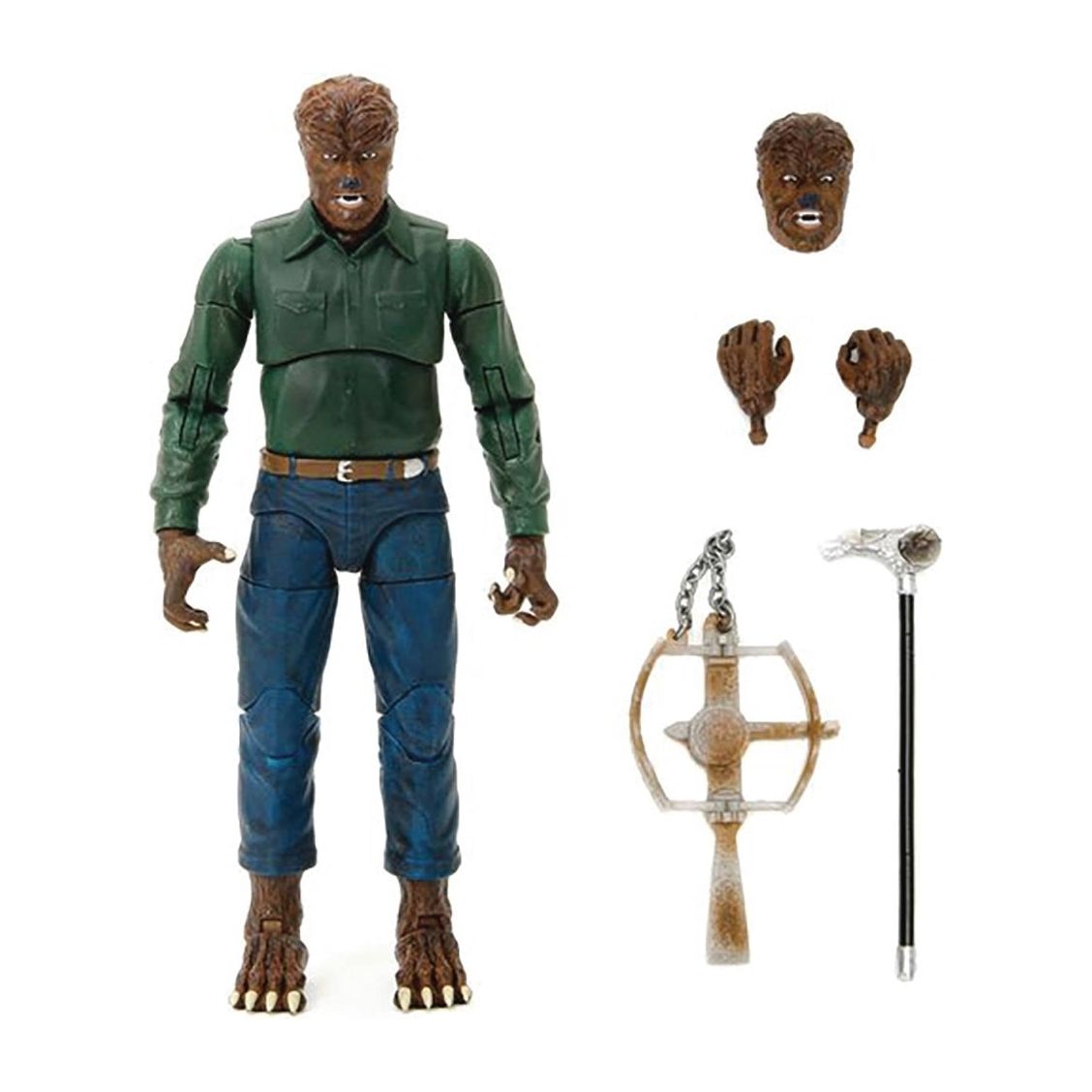 The Wolfman Jada Toys Universal Monsters 6" Action Figure