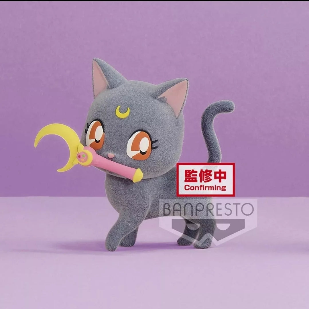 Banpresto Pretty Guardian Sailor Moon Luna Fluffy Puffy Figure (Ver A)