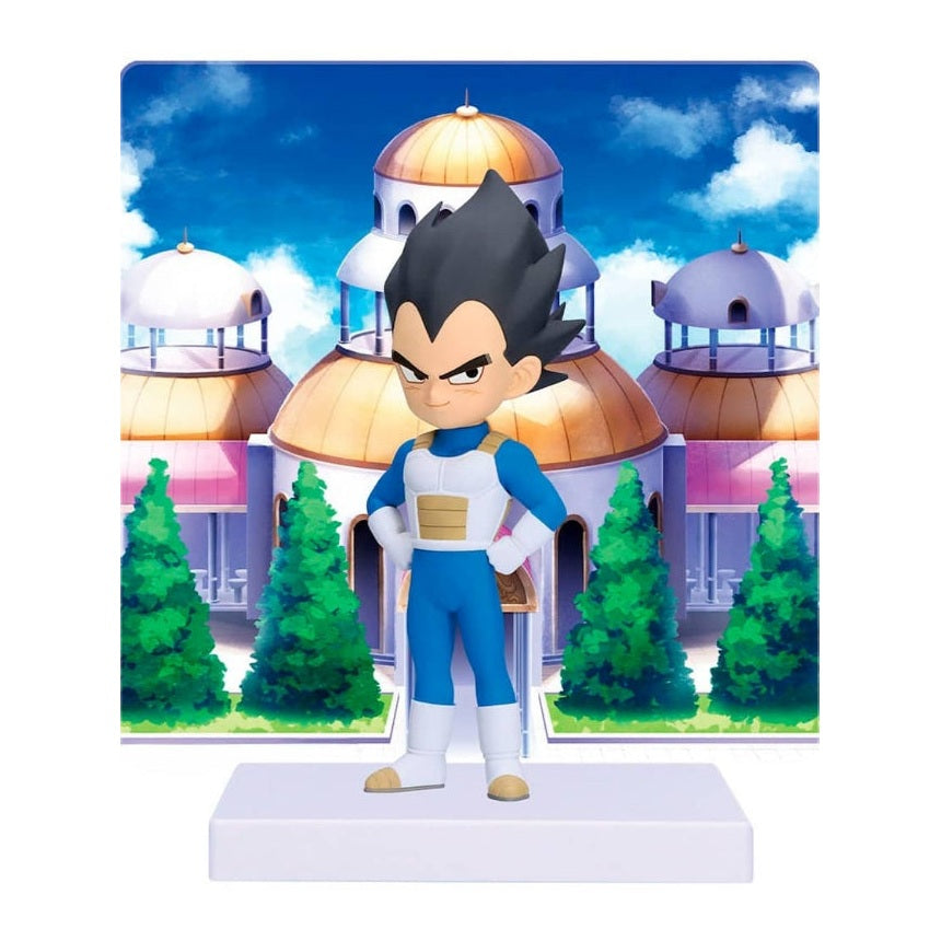 Banpresto - Dragon Ball Daima - Vegeta with Panel (Mini) Figure