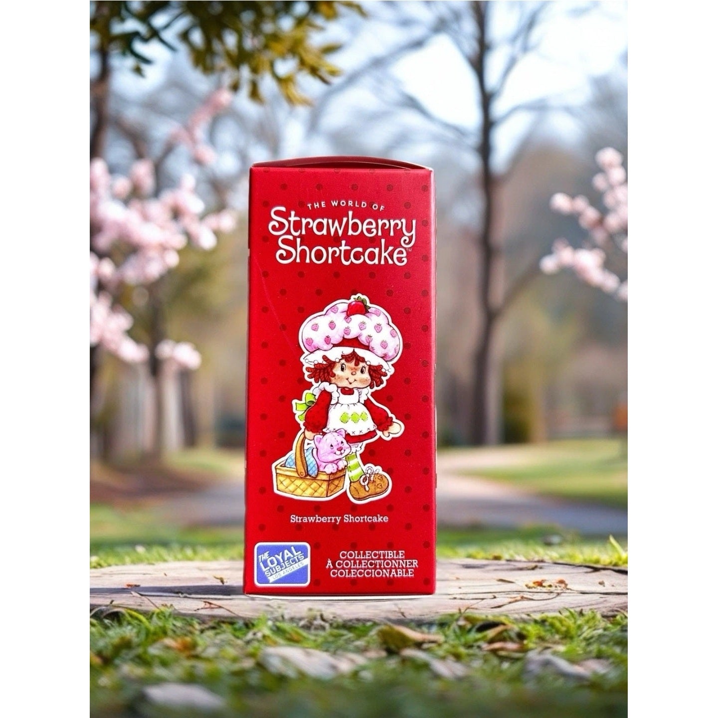 Strawberry Shortcake W Custard (Glitter Chase) Strawberry Shortcake Mini Figure