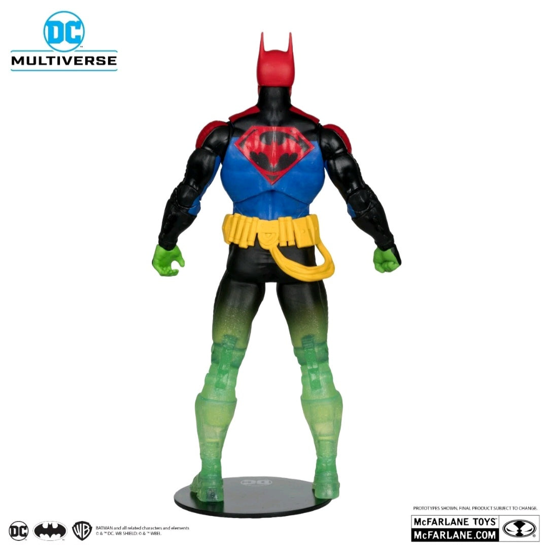 DC Multiverse – Batman / Superman Fusion (World’s Finest) 7” Action Figure – Platinum Edition