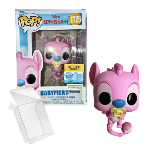 Funko Pop! Disney Lilo & Stitch - Babyfier Experiment 151 #1725 With Protector