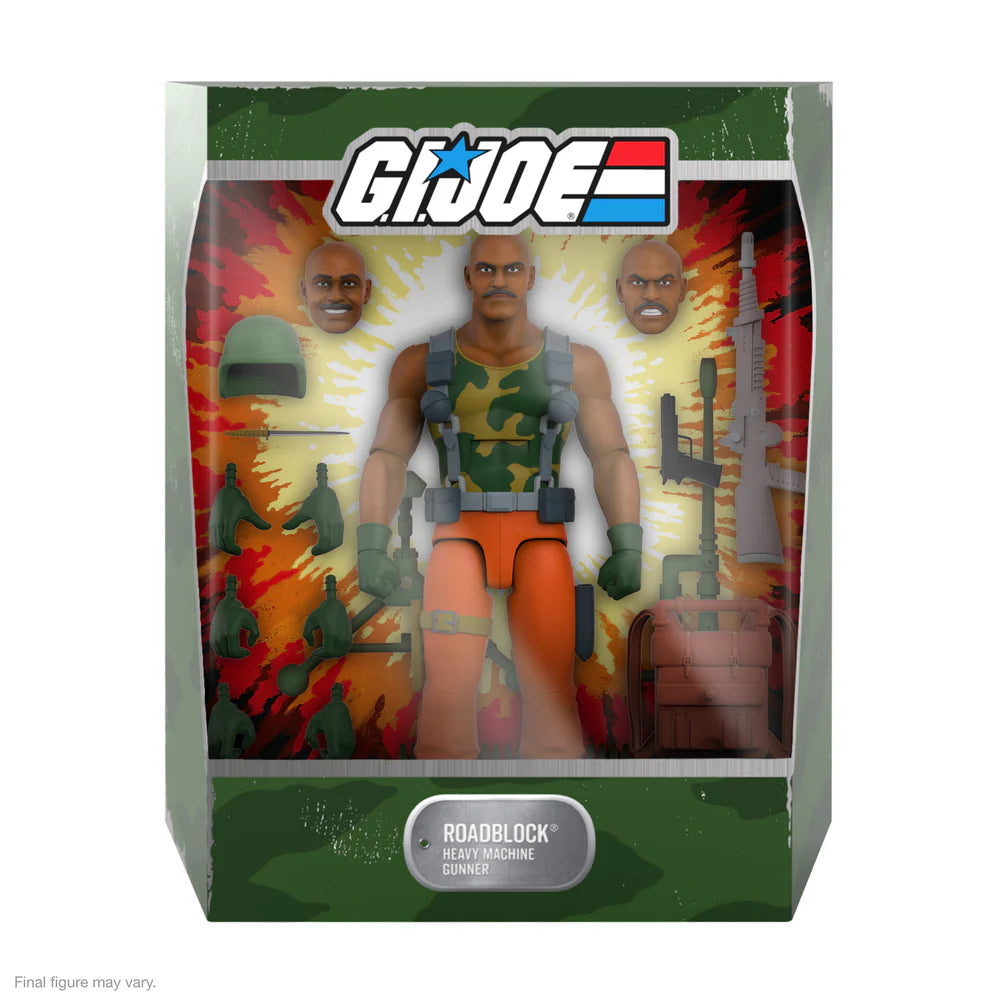 Super7 Ultimates! G.I. Joe: Roadblock - 7" Action Figure