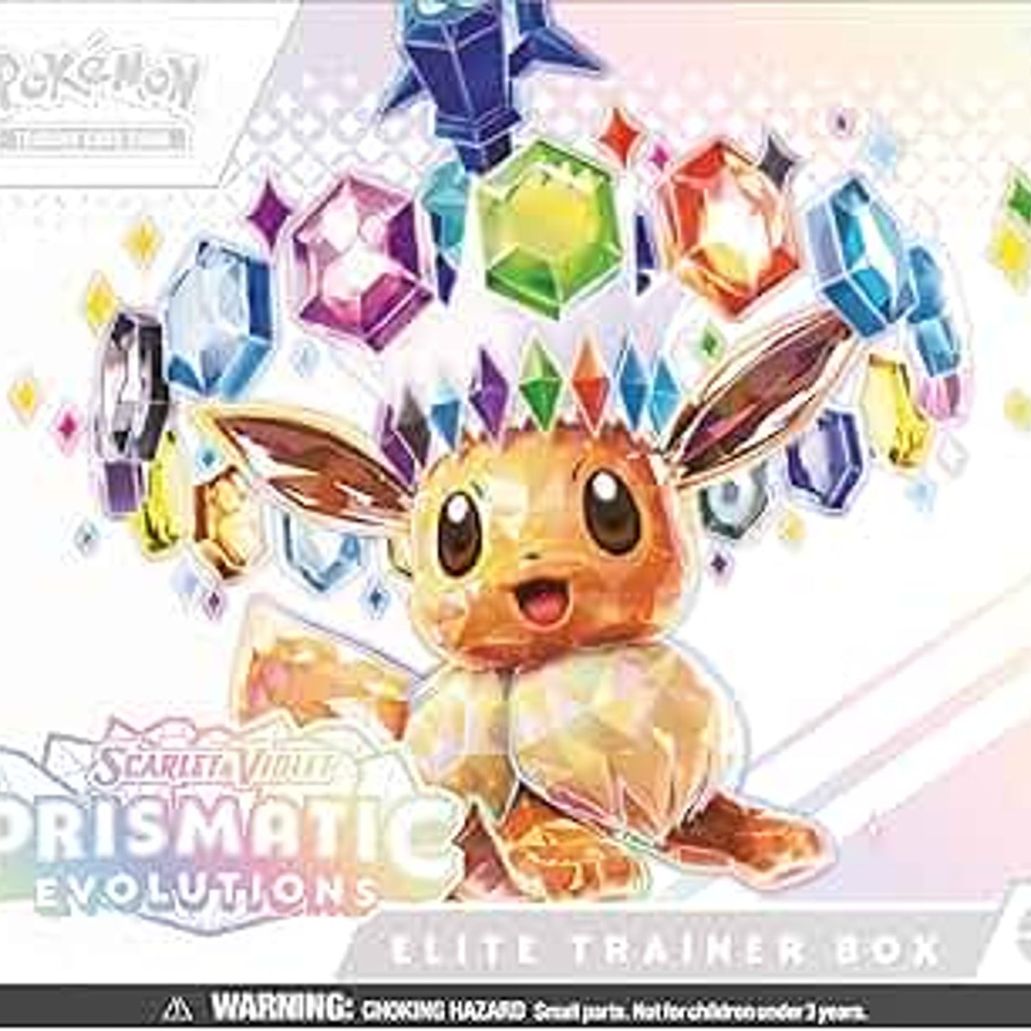 Pokémon Scarlet & Violet Prismatic Evolutions Elite Trainer Box