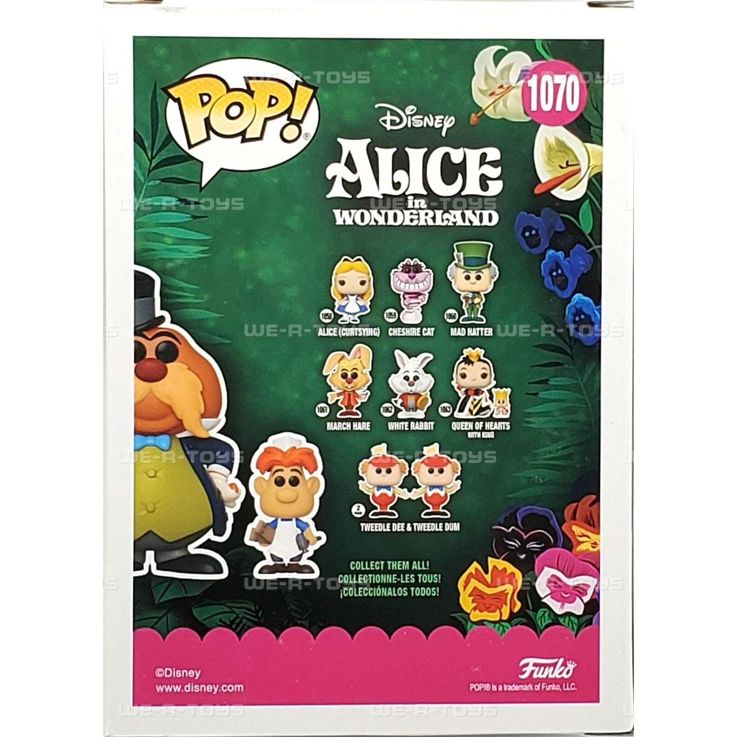 Alice In Wonderland - Walrus The Carpenter And Buddy #1070 Funko Pop! With Protector