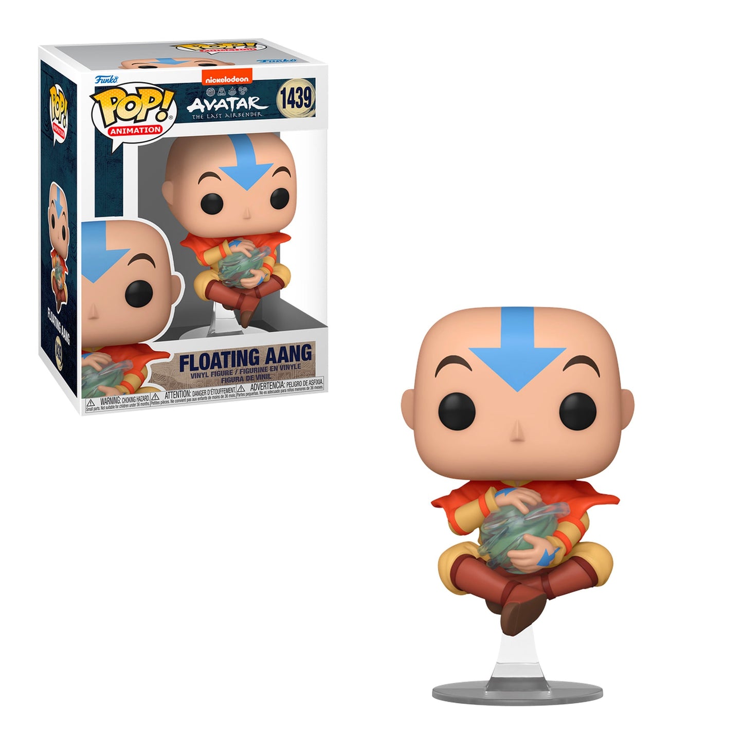 Avatar The Last Airbender - Floating Aang #1439 Funko Pop! With Protector