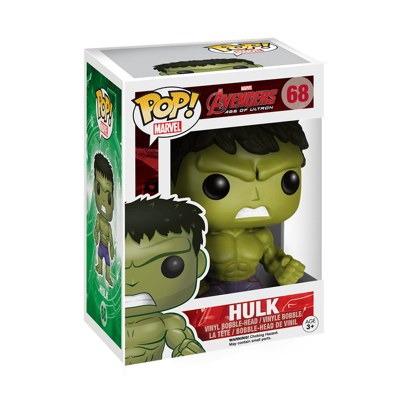 Avengers Age of Ultron #68 - Hulk Funko Pop! With Protector
