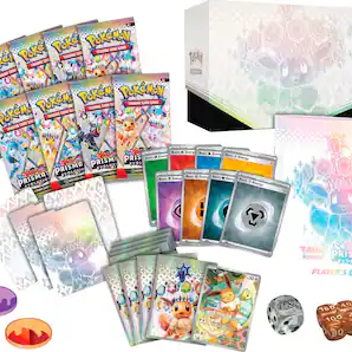 Pokémon Scarlet & Violet Prismatic Evolutions Elite Trainer Box