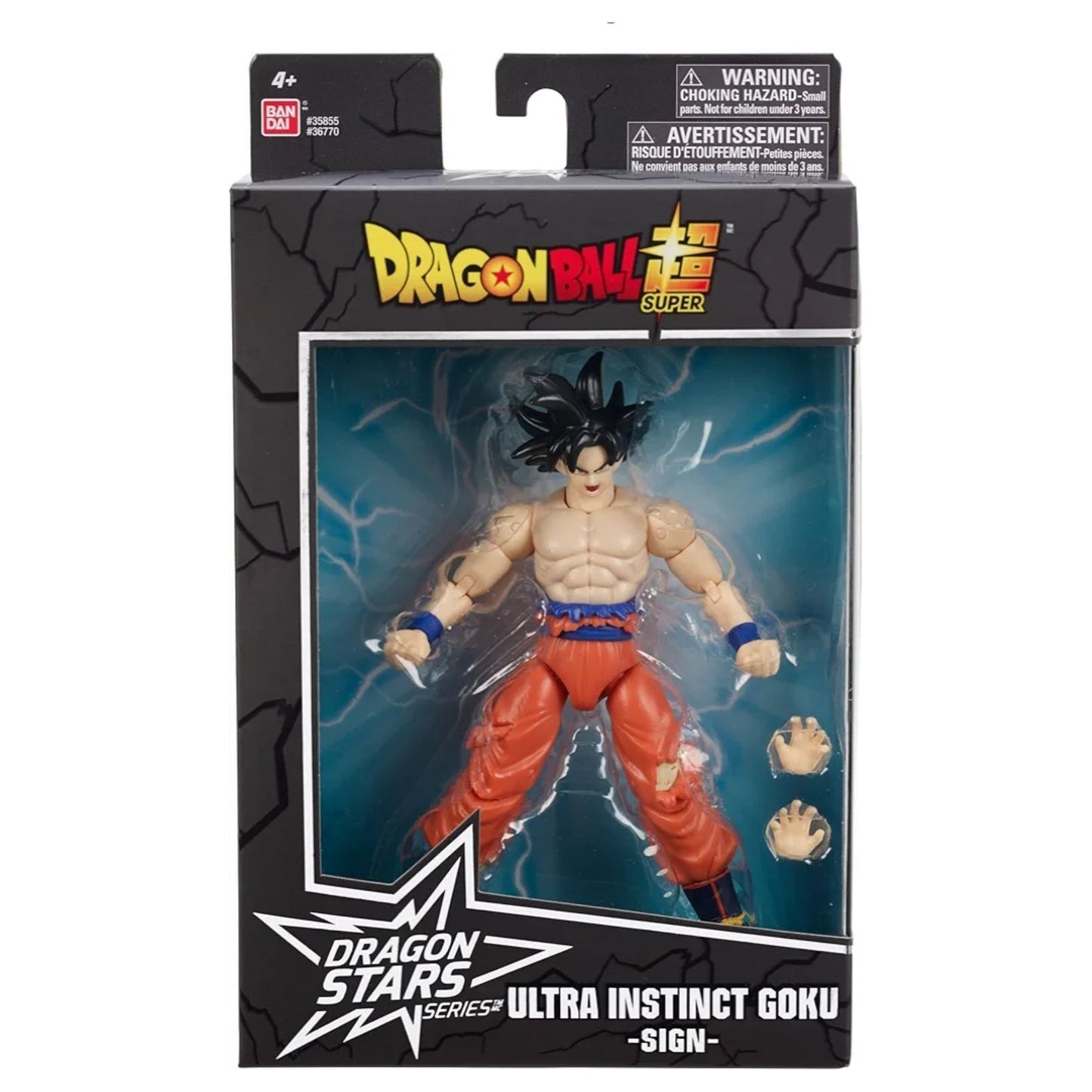 Bandai - Dragon Ball Super Dragon Stars - Ultra Instinct Sign Goku Action Figure