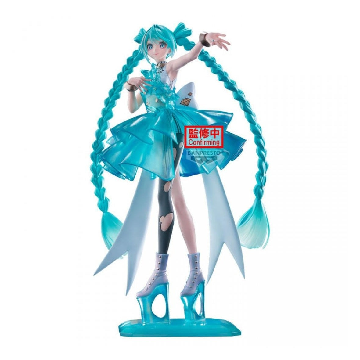 Banpresto Hatsune Miku Evolve Clearluxe Emerald Gem Figure
