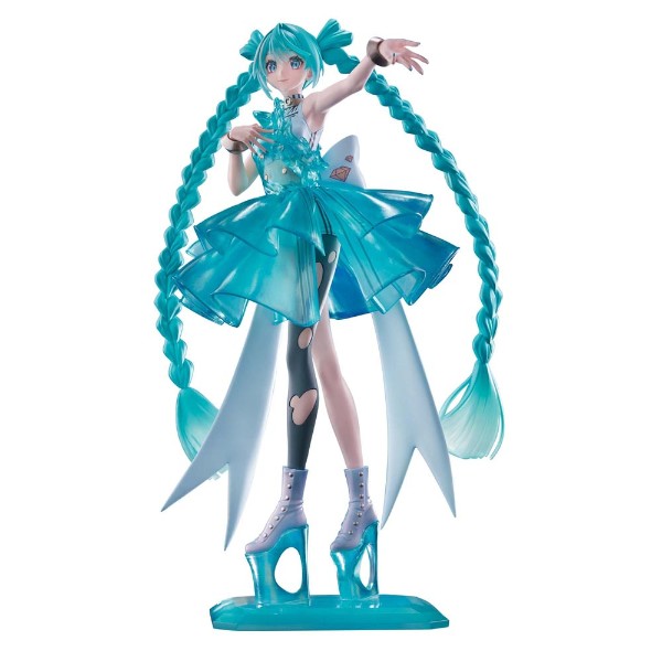 Banpresto Hatsune Miku Evolve Clearluxe Emerald Gem Figure