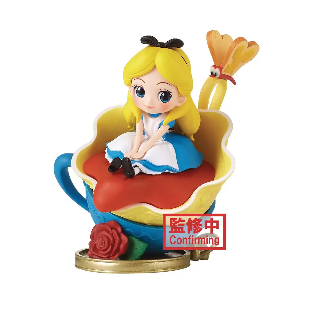 BAnpresto Q Posket Stories Alice Disney In Wonderland Ver a