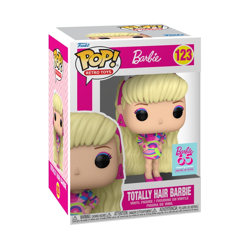 Barbie - Totally Hair Barbie #123 Funko Pop! With Protector