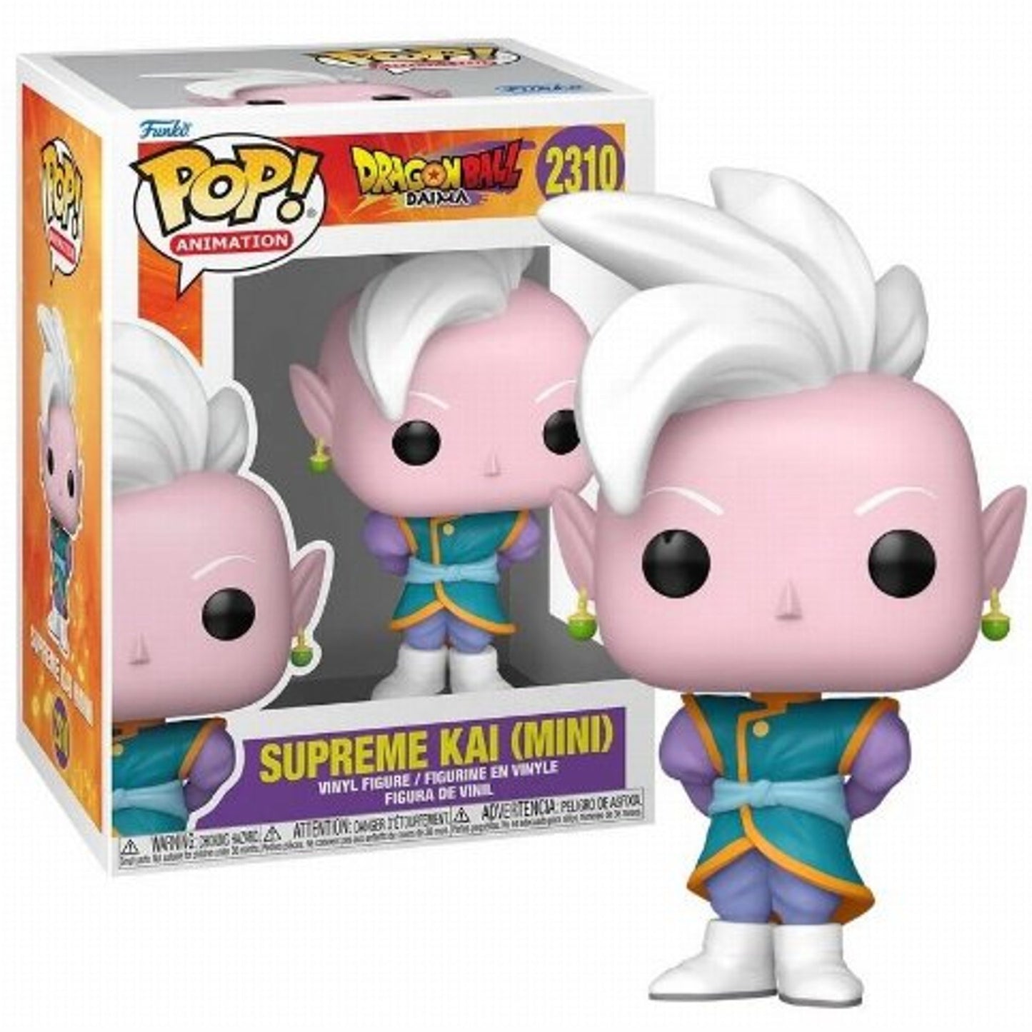 Funko Pop! Animation: Dragon Ball Daima – Supreme Kai (Mini) #2310 With Protector