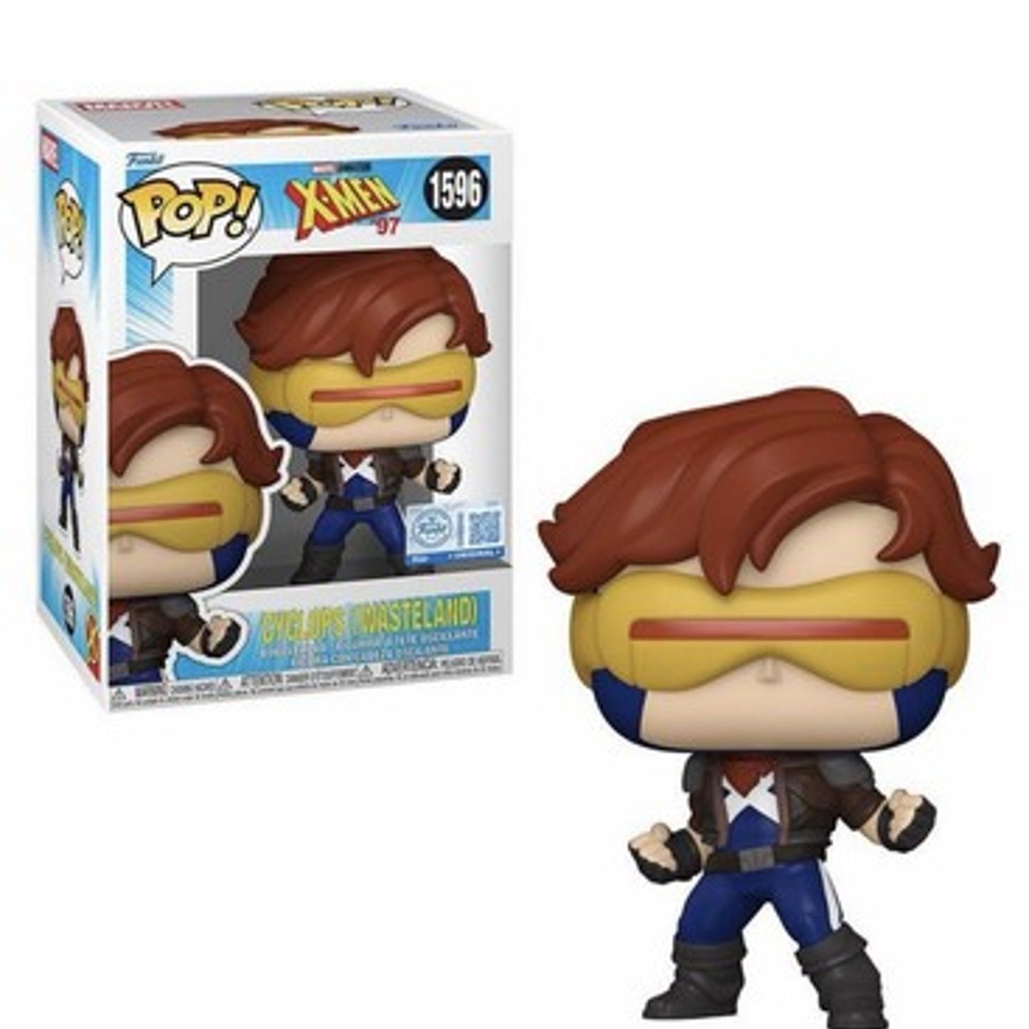 Funko Pop! Marvel: X-Men '97 Cyclops Wasteland #1596 With Protector
