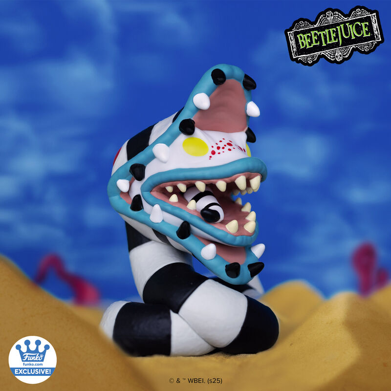 Beetlejuice - Sandworm Funko Exclusive #1760 With Protector