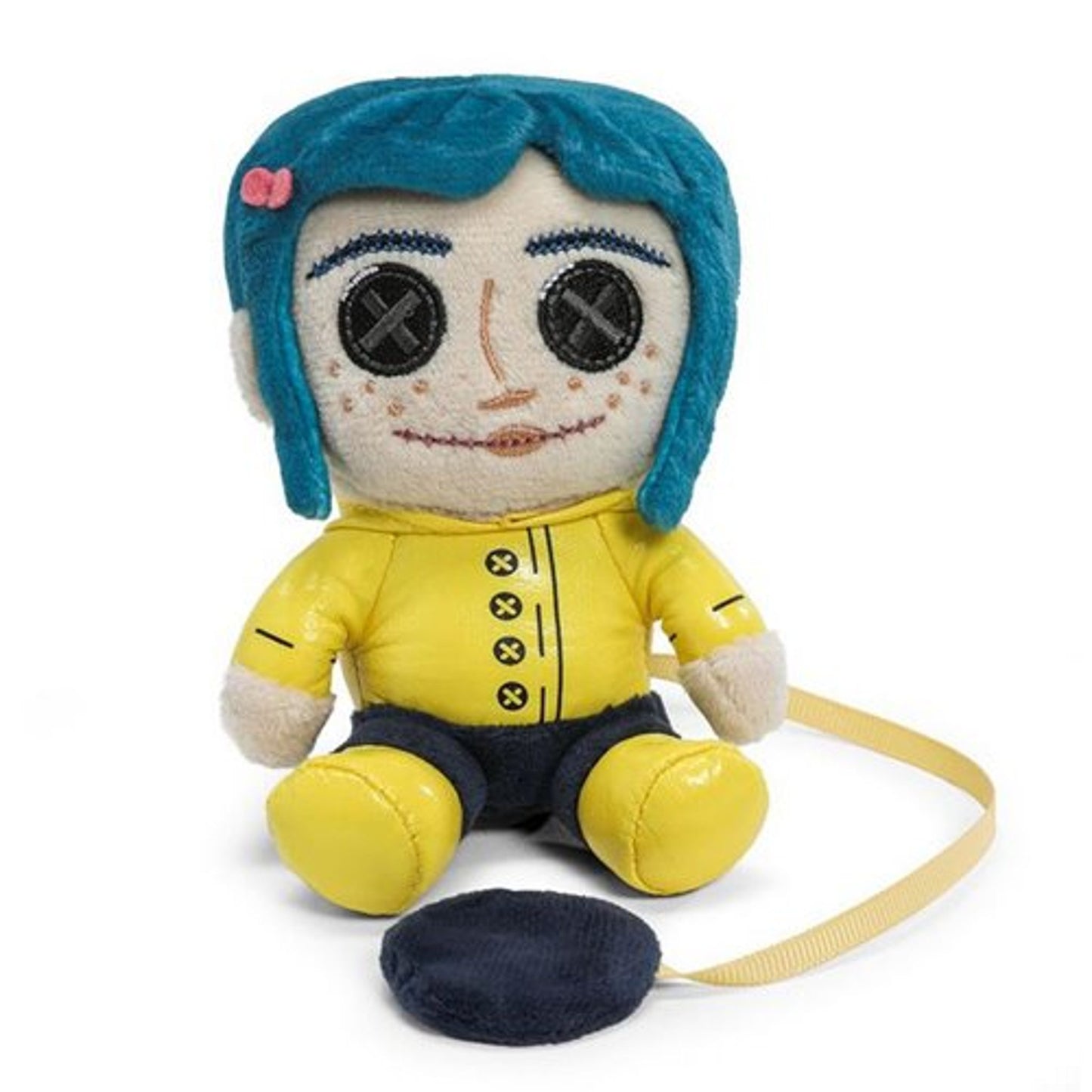 Kidrobot Coraline Button Eyes Plush Shoulder Phunny