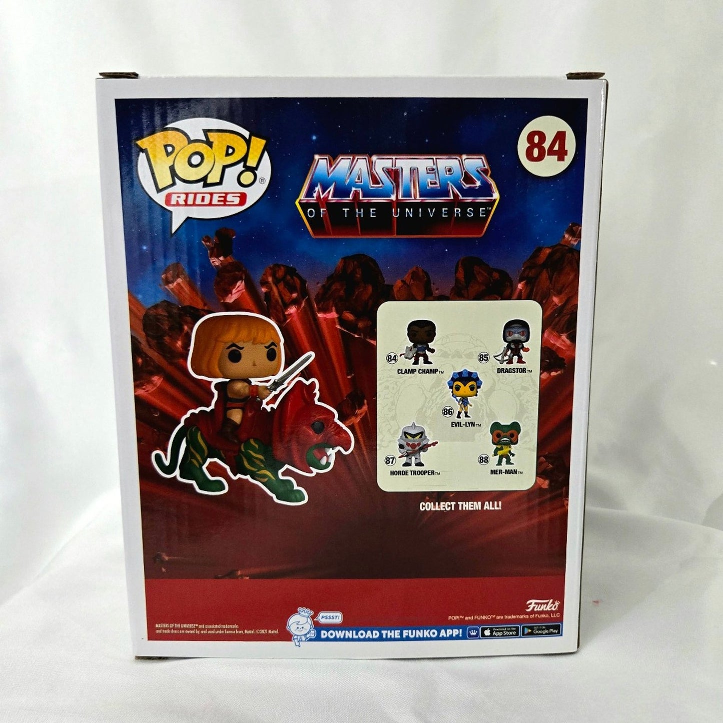 Funko Pop He-Man on Battle Cat