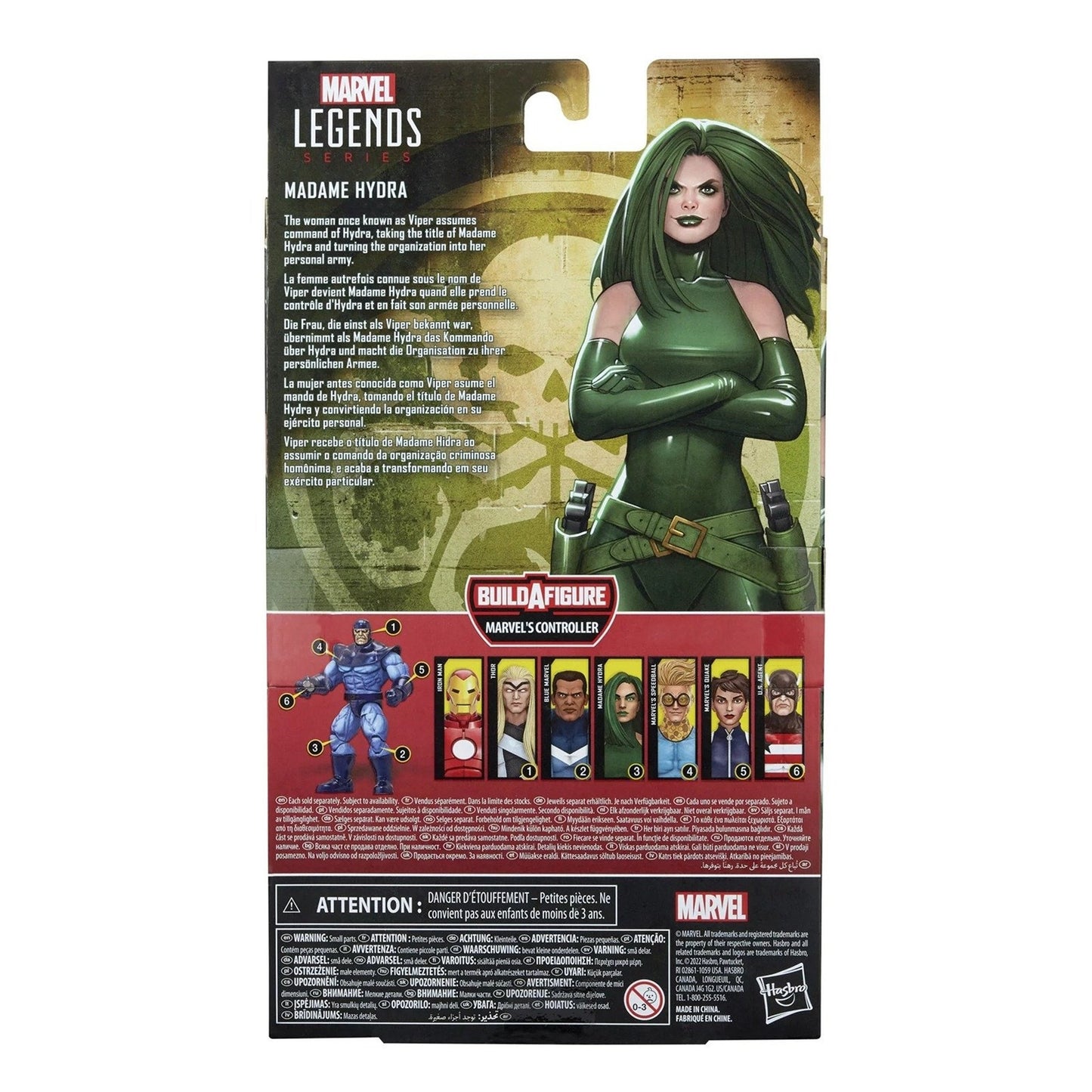 Marvel The Avengers Legends Controller Series Madam Hydra 6" Figure