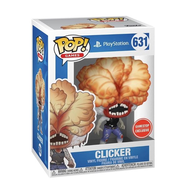 Funko Pop! Games: Playstation - Clicker Shared Exclusive #631 With Protector