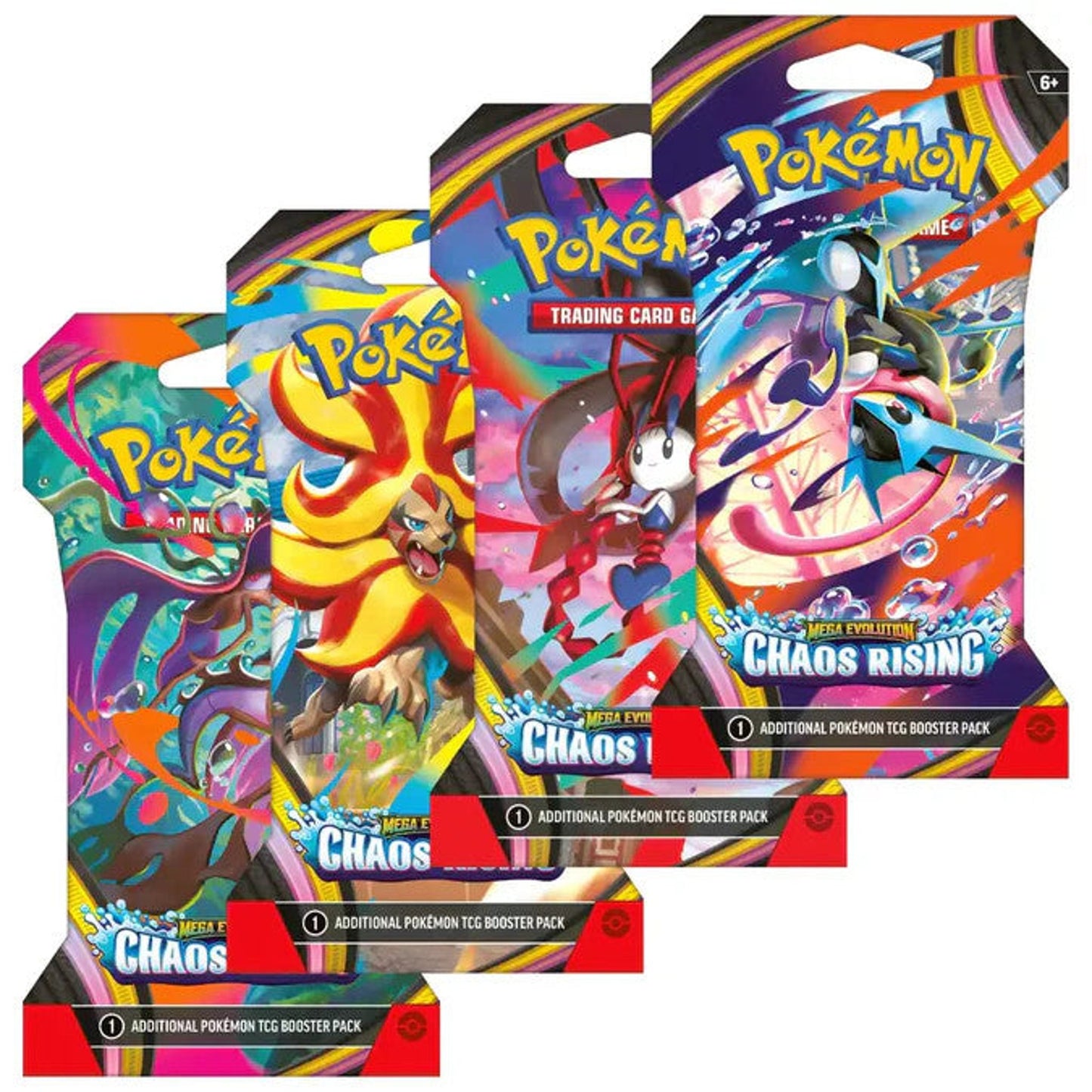 Pokémon TCG: Mega Evolution Chaos Rising Sleeved Booster Pack