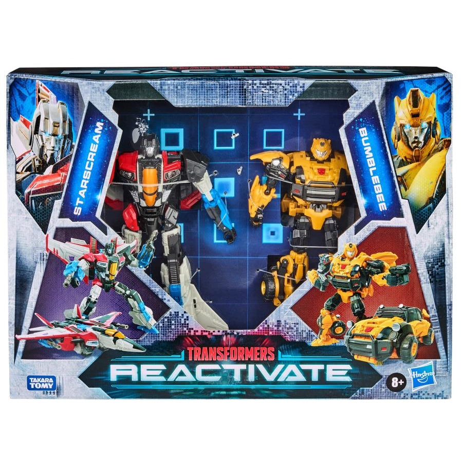 Hasbro Transformers: Reactivate Starscream vs. Bumblebee Two-Pack