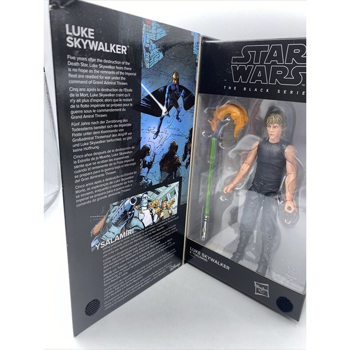 Hasbro Star Wars 50th Anniversary Black Series Luke Skywalker with Ysalamiri