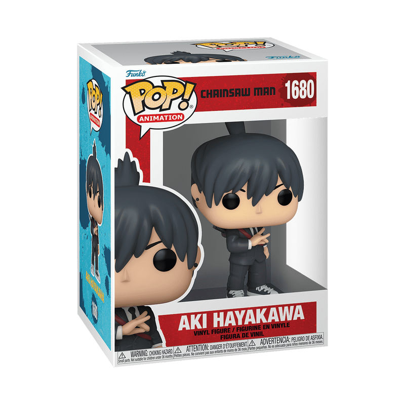Funko Pop! Animation: Chainsaw Man - Aki #1680 With Protector