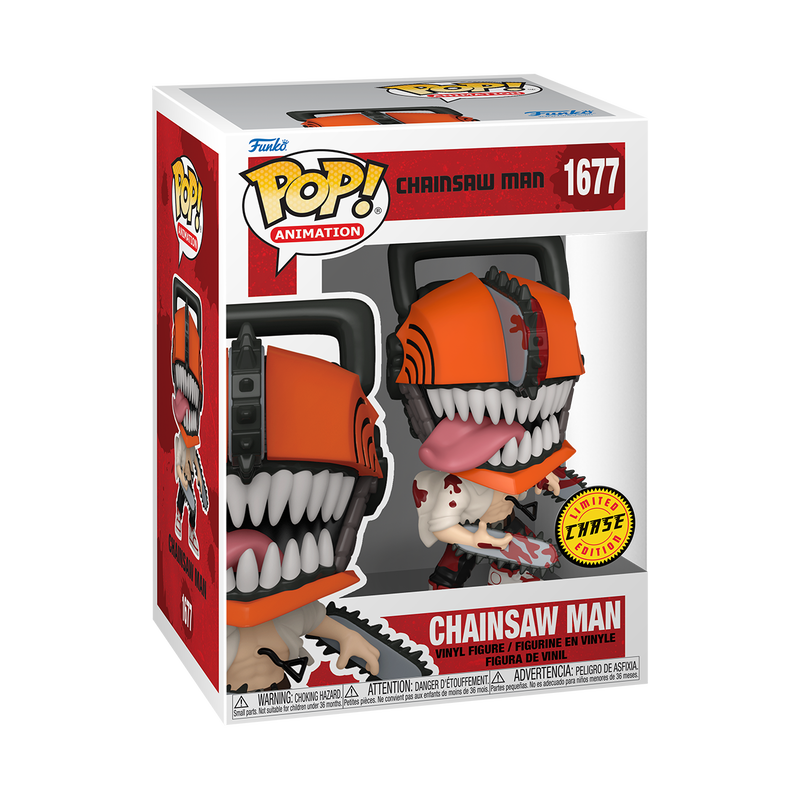 Chainsaw Man - Chainsaw Man #1677 Chase Funko Pop! With Protector