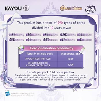 Kayou My Little Pony Moon Series 3 CCG 1st Print Pack